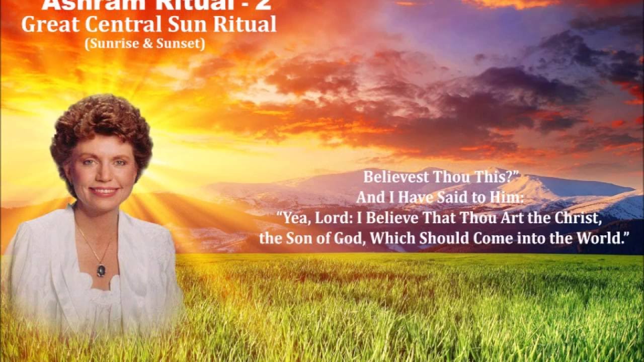 Ashram Notes – Great Central Sun Ritual - YouTube