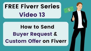 13. How to Send Buyer Request and Custom Offer on Fiverr from Mobile and Desktop 2021