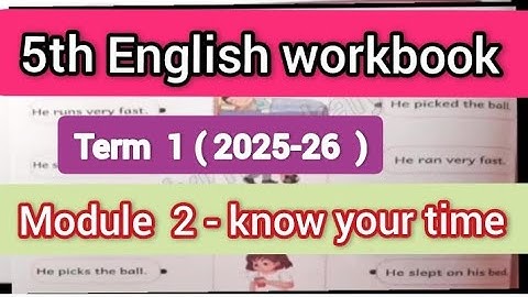 @Kalvi-Namkaiyil-KNK-Ramayee-tr know your time|5th English workbook|Term1|2025-26 ennum ezhuthum