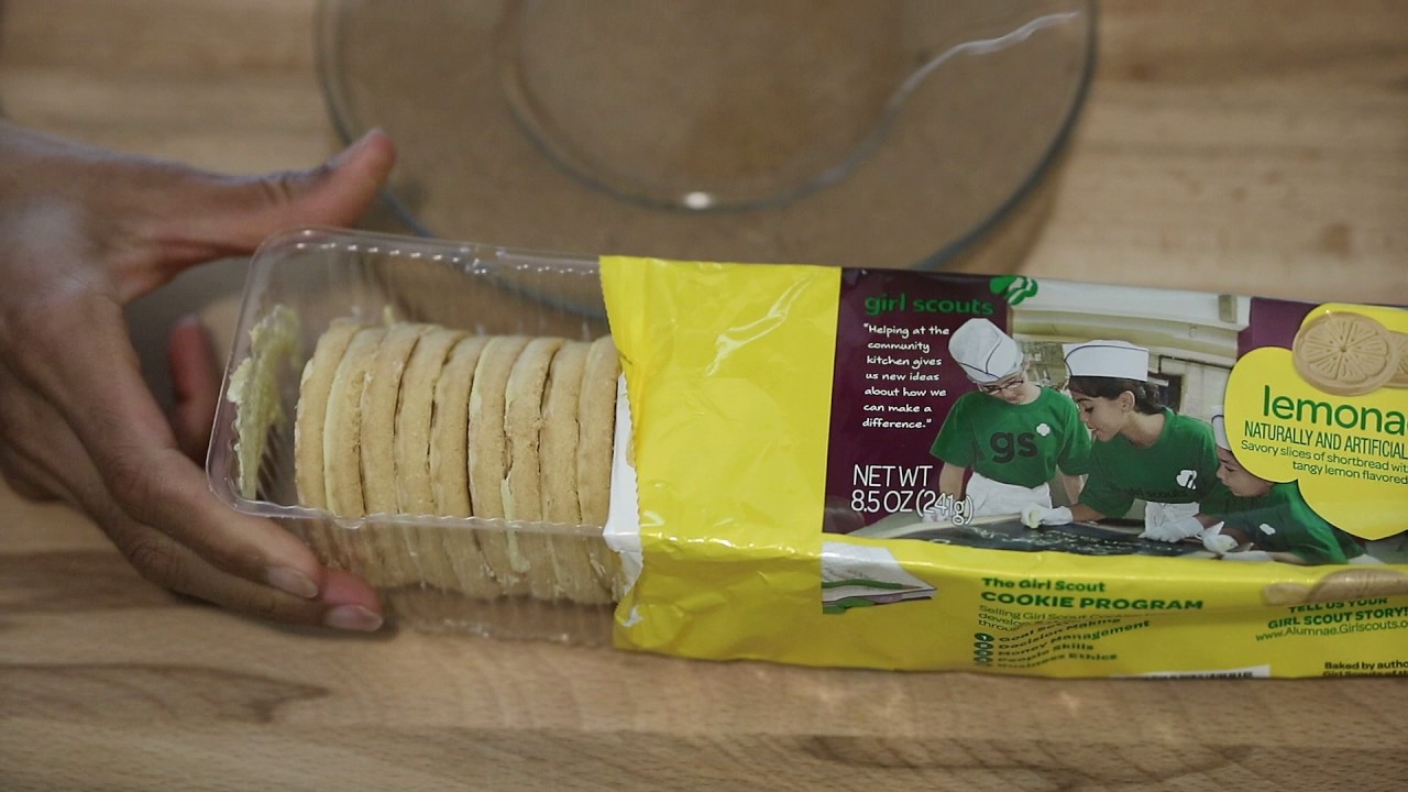 Food Review Lemonades Cookie Girl's Scout Cookie YouTube