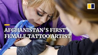 Afghanistan’s first female tattoo artist tackles taboos in Islamic community