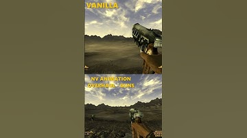 Fallout New Vegas 12.7mm Animation Comparison : Vanilla vs Modded