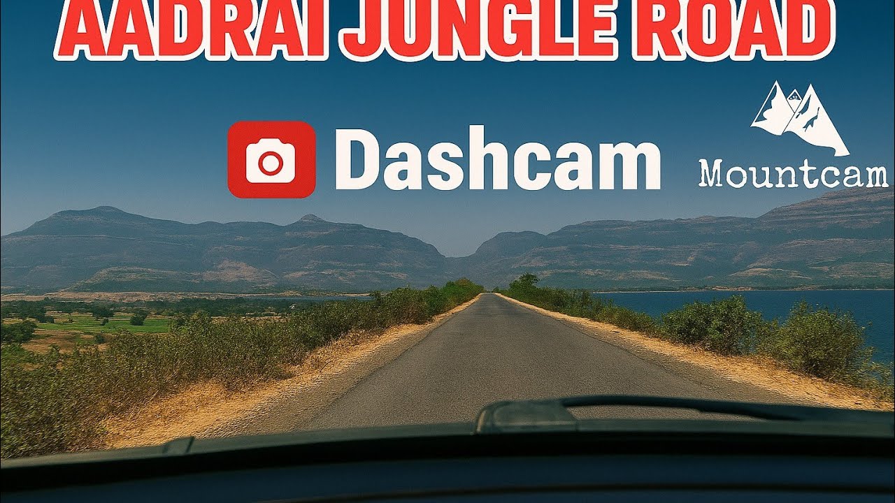 Scenic road to Khireshwar village | Aadrai jungle trek start point | dashcam | Malshej ghat |