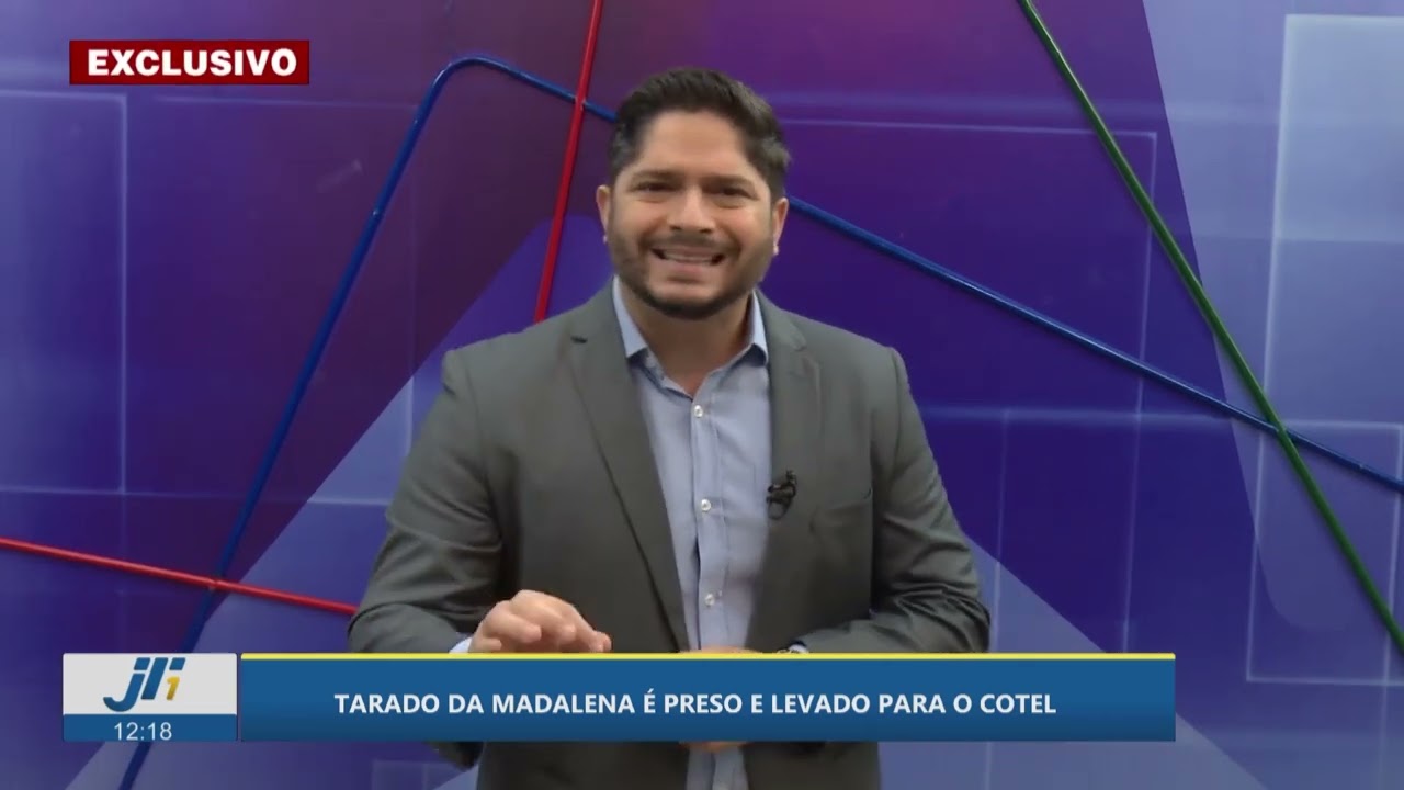 Tarado de Madalena é preso e levado para o Cotel
