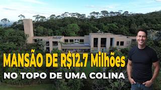 MANSÃO DE R$12.7 MILHÕES NO TOPO DE UMA COLINA | 1.200 m² | Nova Lima MG | Henrique Ruas
