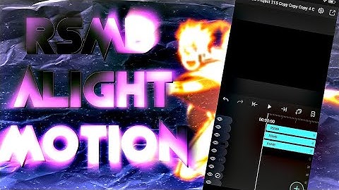 Tutorial Real Smart Motion Blur (RSMB) || Full One Alight Motion
