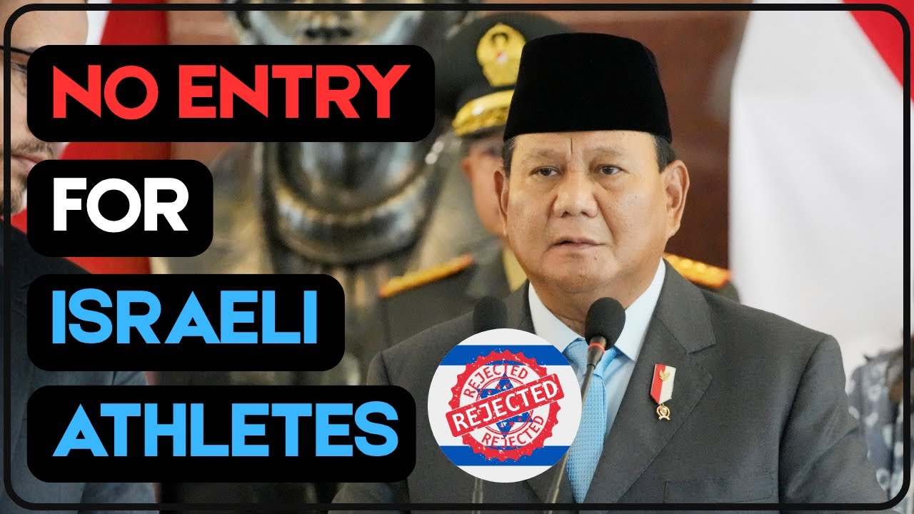 Индонезия только что закрыла дверь для израильских спортсменов. Олимпийский комитет в ярости.