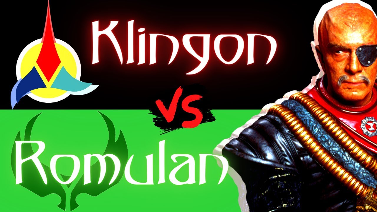 star trek klingon vs romulan