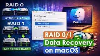 How to Recover Data from RAID 0/1 Created with Disk Utility – RAID Assistant on macOS