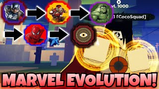 Shindo Life: ALL MARVEL/DC *EVOLUTION* WHICH MARVEL/DC BLOODLINE IS THE BEST?!|Shindo Life Roblox