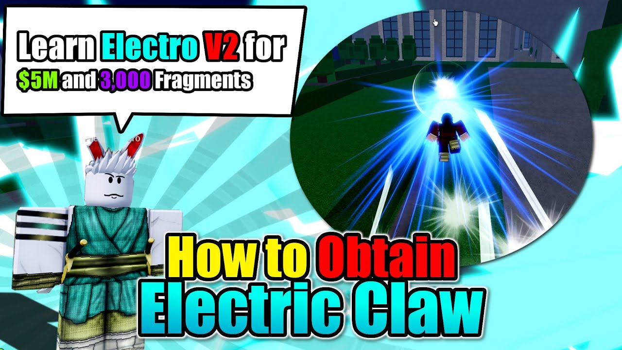 How To Get Electric Claw IN Blox Fruits! (ELECTRO V2) | find v2เนื้อหา