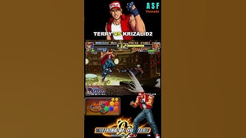 TERRY VS KRIZALID2 KOF99 #arcade  #retrogames  #kof99  #neogeo