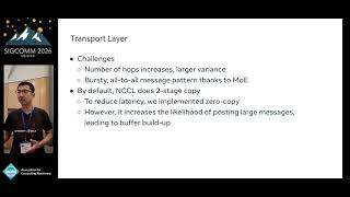 SIGCOMM'26: Connecting 100K+ GPUs: Building the Communication Stack for Large-Scale LLM Training