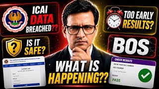 🚨 ICAI Hacked? BOS Portal Hacked? Will It Affect Results? Explained