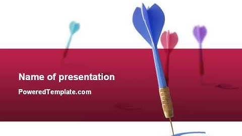 Financial Results PowerPoint Template by PoweredTemplate.com