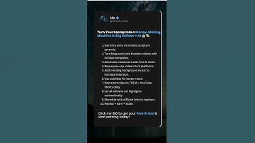 Turn Your Laptop Into a Money-Making Machine Using InVideo + AI 🤖💸