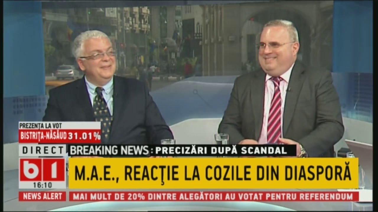 CONTROVERSE: MAE REACTIE LA COZILE DIN DIASPORA, 25 MAI 2019, P1/2 newspaper mockup