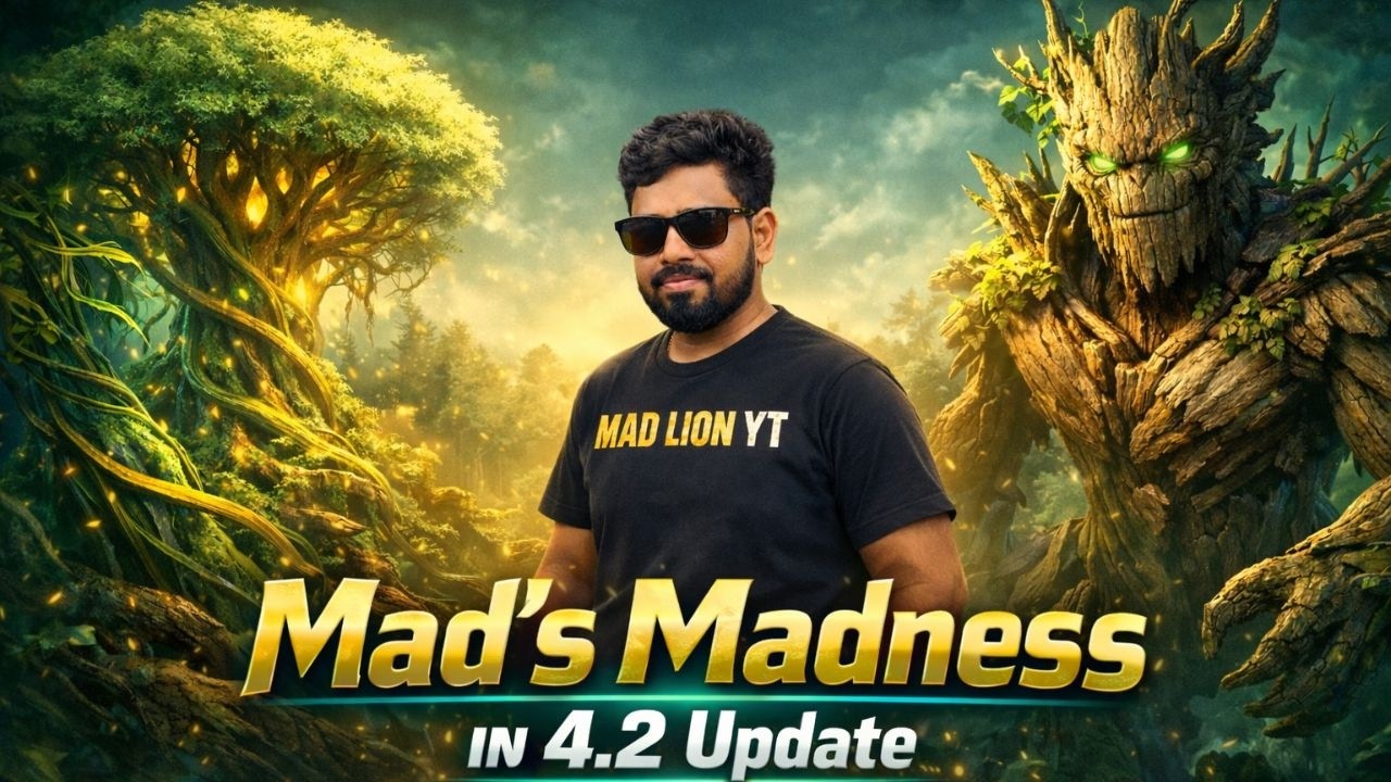 HAPPY BIRTHDAY MANI SAI MAWA 🎂🎉💐 | BGMI LIVE TELUGU | MAD LION YT - 2029