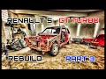 RENAULT 5 GT TURBO RESTORATION CLASSIC CAR REBUILD PREP PAINT BODYWORK RUST REPAIR RESPRAY PART 3