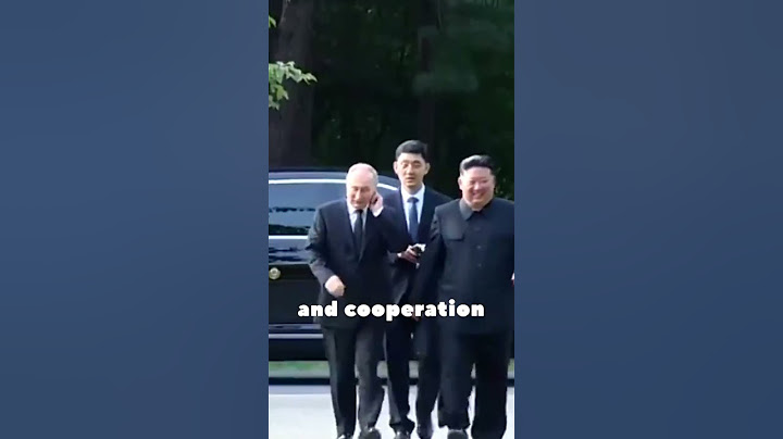 Kim Jong un drives Putin during state visit to North Korea