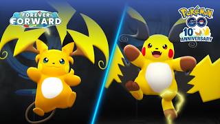 Mega Raichu X and Mega Raichu Y debut during Raichu Super Mega Raid Day in Pokémon GO screenshot 3