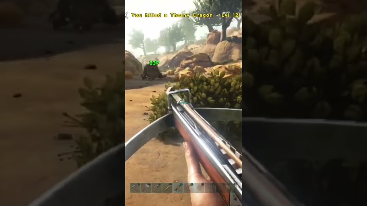 Ark Fail While Taming Thorny Dragon