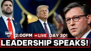 President Trump Talks China | Mike Johnson Shutdown Day 30 | Reacting To JD Vance Questions At TPUSA