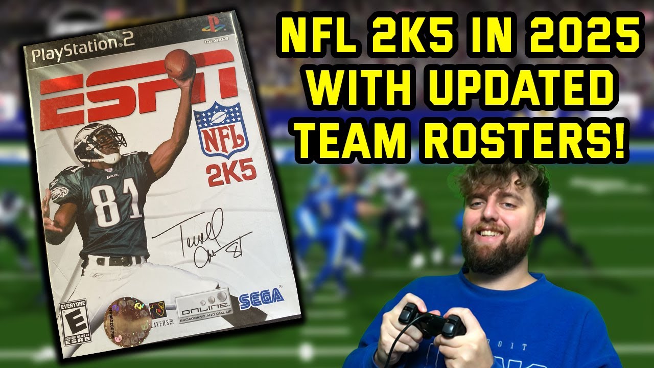 PLAYING NFL 2K5 WITH UPDATED ROSTERS! Madden Ain't Got Nothing on This ...