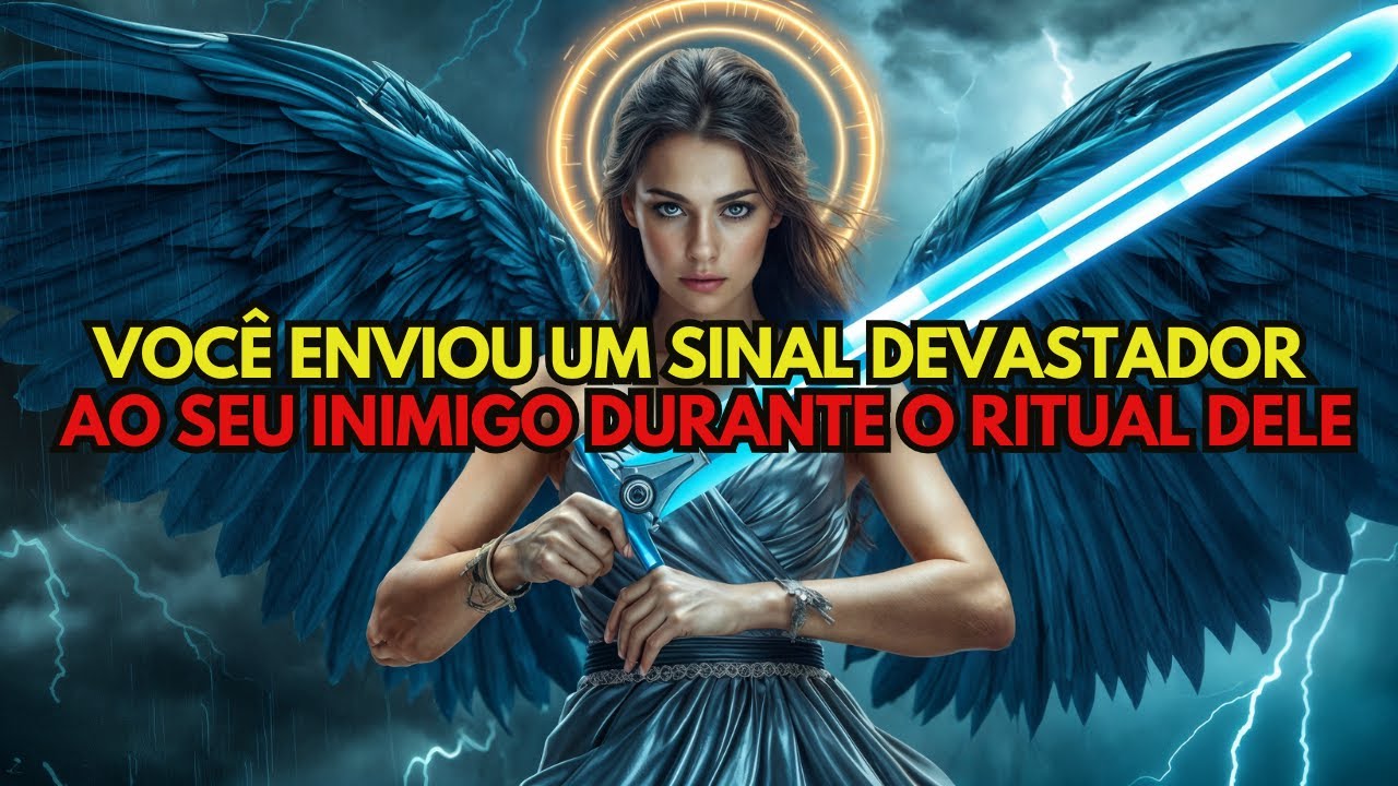 ESCOLHIDOS: VOCÊ ENVIOU UM SINAL DEVASTADOR AO SEU INIMIGO DURANTE OS TRABALHOS RITUAIS DELE!