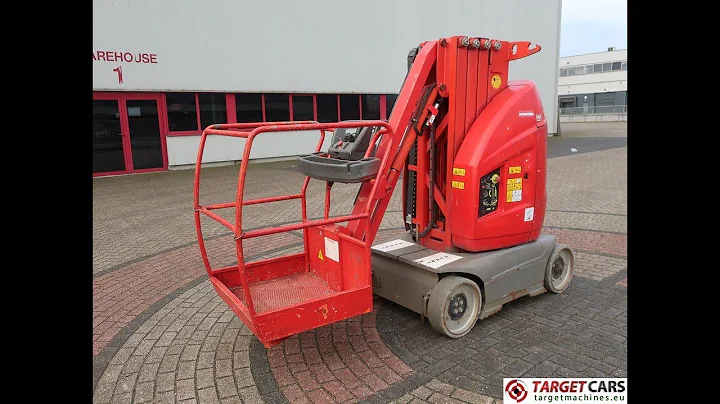 779576 JLG TOUCAN 10E ELECTRIC VERTICAL MAST WORK LIFT W/JIB 1010CM 2011 825HRS