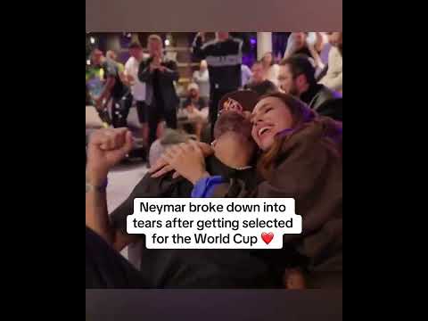 This moment meant so much to Neymar 🥹 (via Neymar/YT)