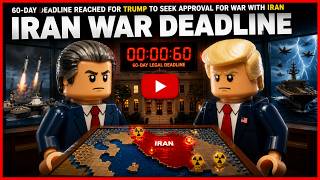 Trump’s 60-Day Deadline EXPOSED 😳 | Iran War Countdown Begins LEGO ⚠️    #Trump #Iran #lego