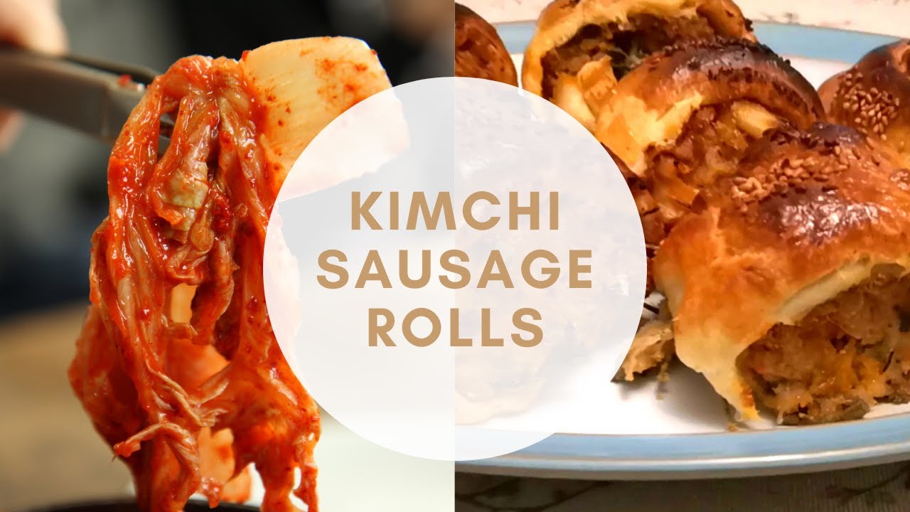 Kimchi Sausage Rolls | 김치 소세지 롤