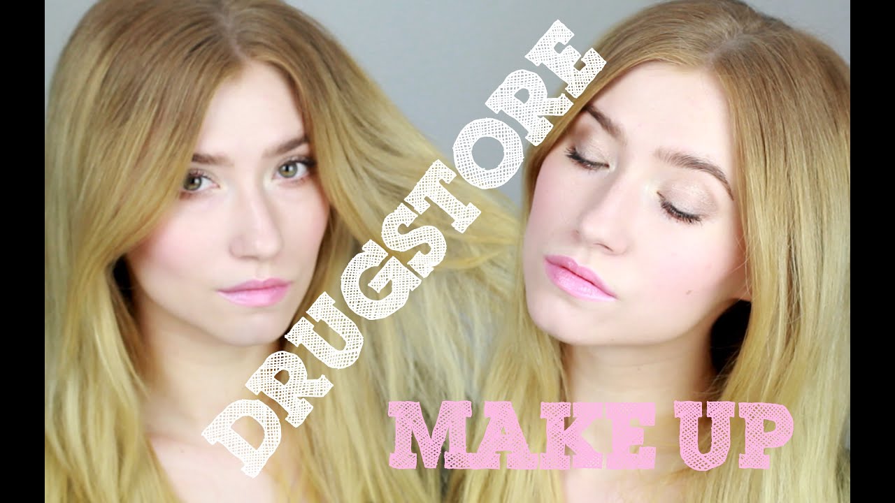 DRUGSTORE Easy Everyday Makeup Tutorial - YouTube