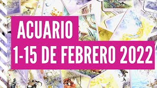 HOROSCOPO ACUARIO 1-15 FEBRERO. PONES ORDEN