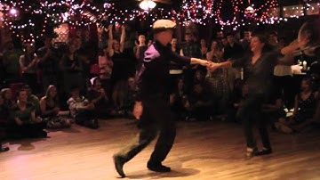 Lindy Hop Demo at the Mercury Cafe in Denver, CO