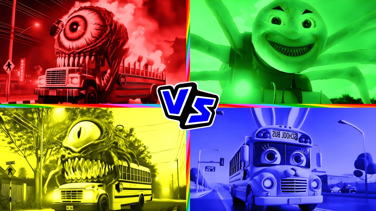 🚌SCHOOL BUS EATER🎶CoffinDance Song