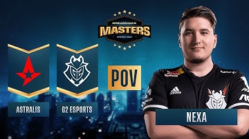 CS:GO - PoV - nexa - G2 Esports vs. Astralis - DreamHack Masters Spring 2021 - Quarter-final
