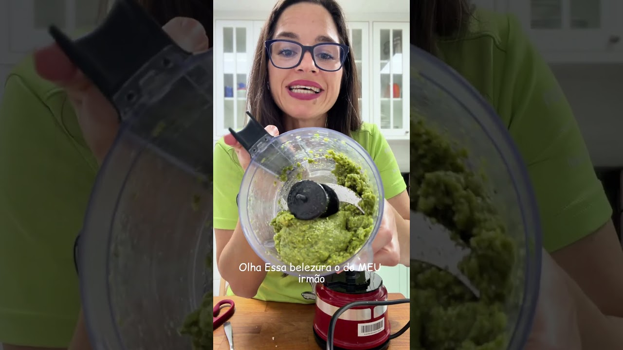 Molho Pesto à moda do meu irmão