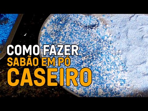 É assim que é feito o (SABÃO EM PÓ CASEIRO) SUPER FÁCIL