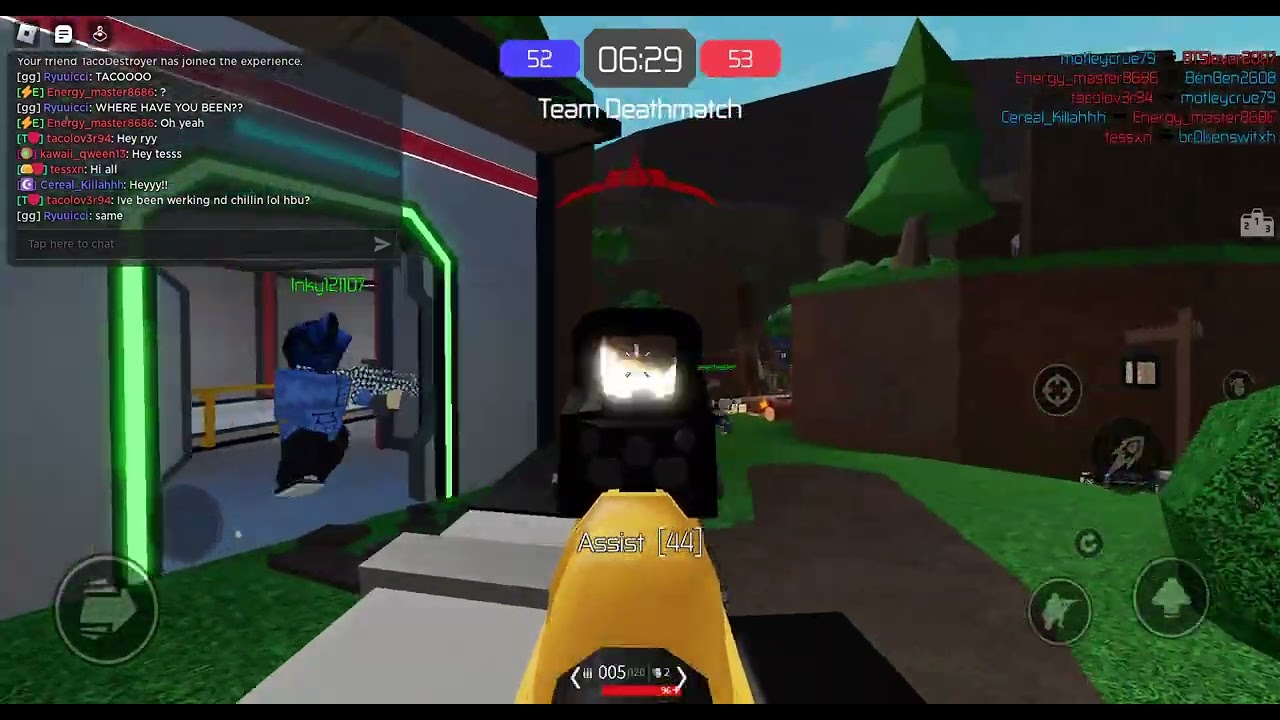 Roblox Energy Assault Mobile | AS Val In A High Rank Server | Third Time's The Charm