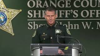 Sheriff John Mina update on four dead in Orange County home