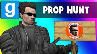 Gmod Prop Hunt Funny Moments - Embracing Terroriser Spots (Garry's Mod)