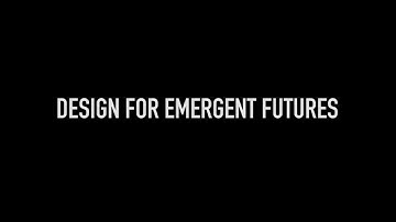 Teaser MDEF - Master in Design for Emergent Futures
