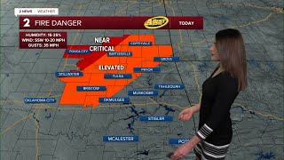 Gusty Winds Today, Fire Weather Concerns Return