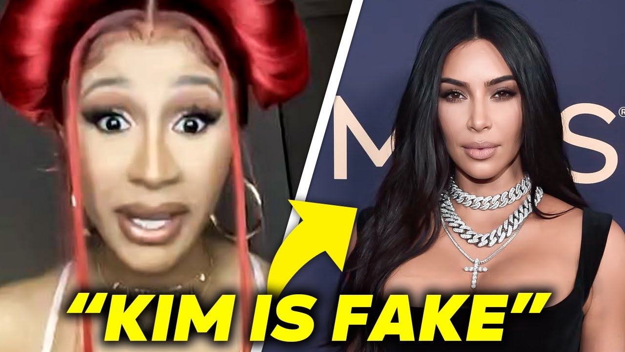 CARDI B EXPOSES KIM KARDASHIAN! - YouTube