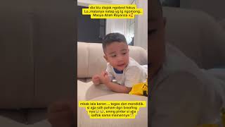 ajja pintar fokus dengarkan arahan mbak lala#rayanza #cipung#mbaklala #ransentertainment#vidioshort