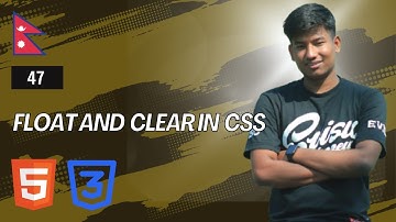 Float and Clear in CSS Simplified | Practical Examples for Beginners | In Nepali