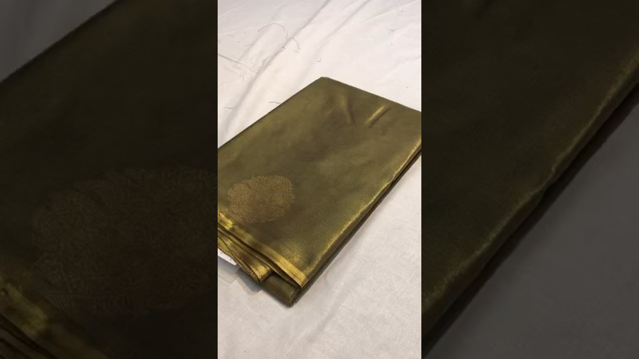 Designer Tissue Silk Jacquard Saree