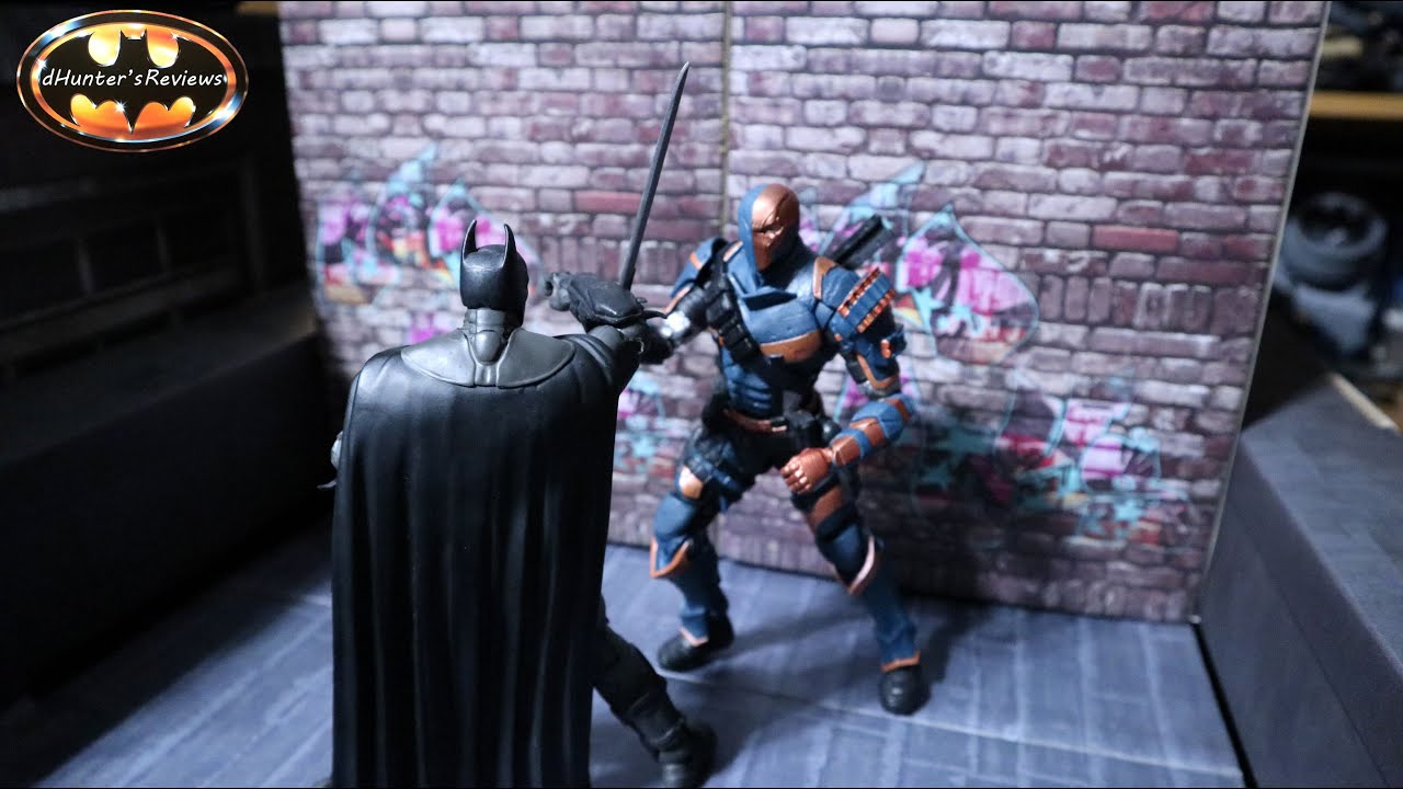 Figurine McFarlane Deathstroke - Batman Arkham Origins - Très Bon état